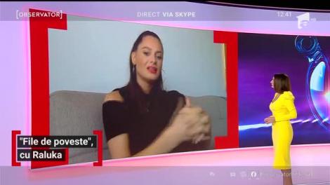 Raluka reinterpreatează poveștile de iubire, din basme. La ce piese mai lucrează artista