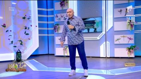 Marcel Pavel cântă melodia Zâna mea frumoasă din povești, la Neatza cu Răzvan și Dani