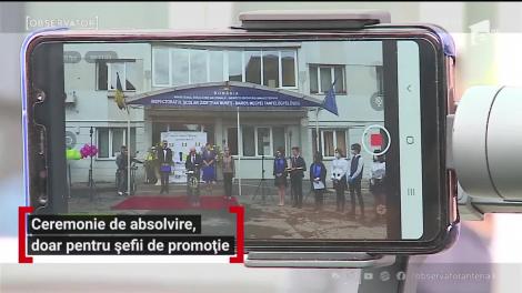 Ceremonie de absolvire, doar pentru șefii de promoție