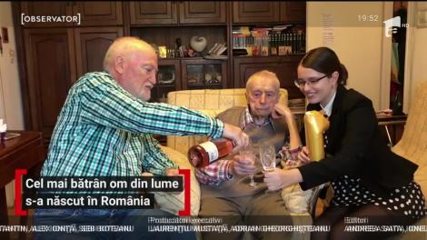 Cel mai bătrân om din lume este un român