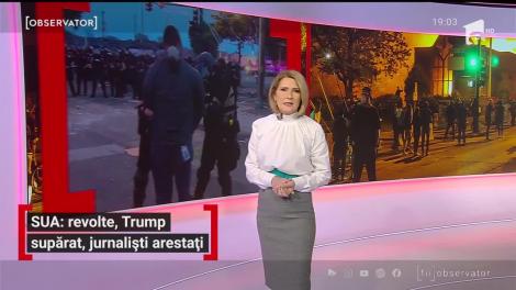 Noapte plină de haos şi violenţe în oraşul american Mineapolis. Un reporter CNN a fost arestat în direct