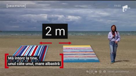 Reguli noi pe litoral: sezlongurile nu vor mai fi puse unul lângă altul