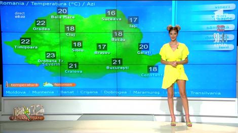 Prognoza Meteo, 29 mai 2020. Zonele în care meteorologii anunță precipitații