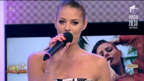 Roxana Nemeș cântă melodia Go ahed and go, la Neatza cu Răzvan și Dani