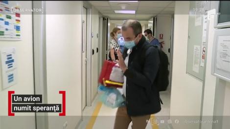 Pentru o fetiţă, şansa la supravieţuire a venit pe calea aerului. După trei luni grele, a putut ajunge în Italia