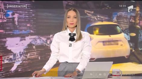 Un şofer al unei companii de ride sharing din Capitală a fugit de poliţie şi a provocat un accident ca în filme