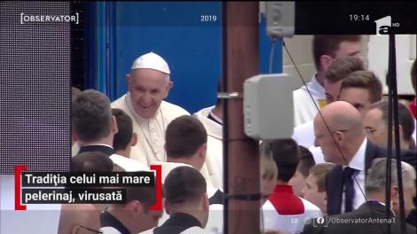 Cel mai mare pelerinaj din Europa făcut anul acesta doar cu sufletul. Tradiţia de 450 de ani a fost întreruptă