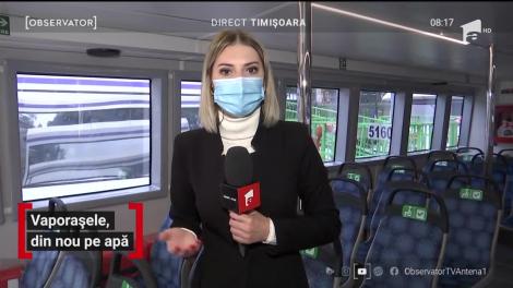 Vaporașele, din nou pe apă