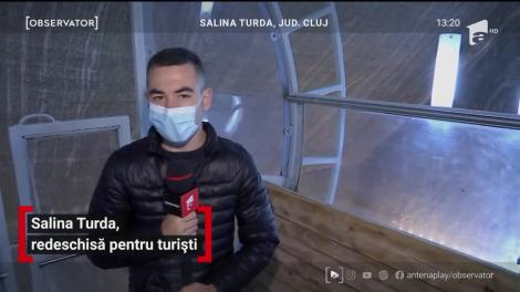 Salina Turda s-a redeschis pentru turişti
