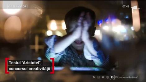Testul Aristotel, concursul creativității