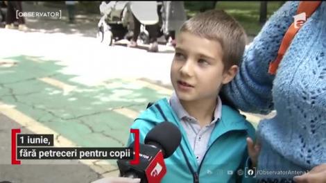 Copiii primesc de ziua lor cel mai aşteptat cadou: se pot bucura de libertate după trei luni în care au fost nevoiţi să stea mai mult în casă