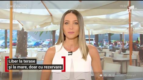 Liber la terase si la mare, doar cu rezervare