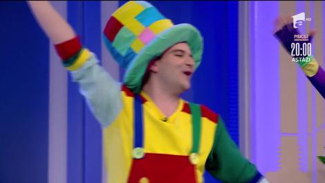 Gașca Zurli cântă piesa "Avion cu motor"