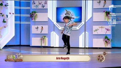 Aris Negoiță, super dans de Ziua Copilului