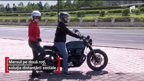 Mersul pe două roți, soluția distanțării sociale