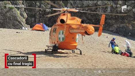 Mai mulţi tineri au fost grav răniţi în Anglia, după ce au sărit în apă de pe stânci înalte de zeci de metri. În stare critică ar fi şi un român, spun martorii