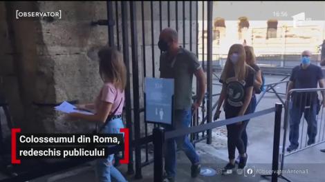 Colosseumul din Roma, redeschis publicului