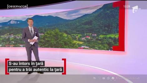 Alexandra și Florin, tinerii care au renunțat la Marea Britanie pentru a trăi autentic la țară, în România