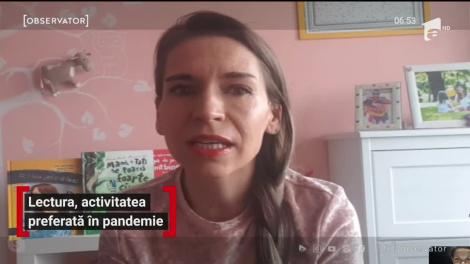 Lectura, activitatea preferată în pandemie