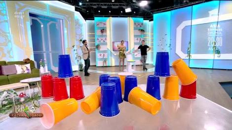 Răzvan Simion, Cristina Neagu de la Neatza! Vezi cum s-a descurcat la proba zilei!