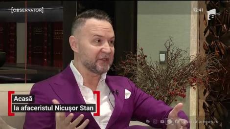 Cum arată casa lui Nicuşor Stan. Afaceristul are în dressing peste 500 de costume