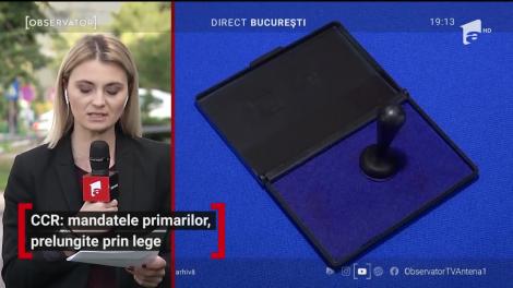 Curtea Constituţională: Mandatele primarilor pot fi prelungite doar prin lege