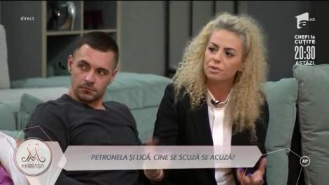 Petronela și Lică, momentul adevărului: "Totul a fost o glumă, nu suntem un cuplu!"