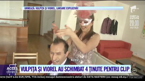 Soții Stegaru au renunțat la scandaluri și s-au pus pe treabă! Vulpița și Viorel, pregătiri intense pentru lansarea piesei lor! |VIDEO