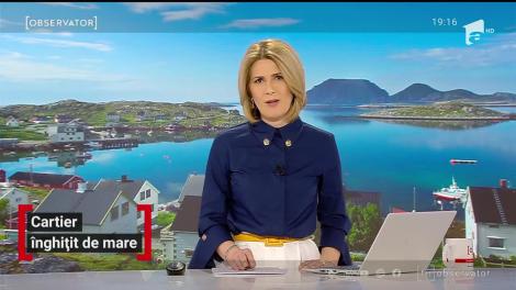 Cartier din Norvegia înghițit de mare