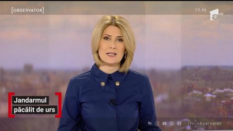 Jandarmul păcălit de urs