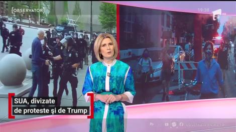 SUA, divizate de proteste și de Trump