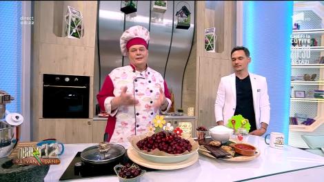 Reţeta lui Vlăduţ: Dulceață de vișine cu ciocolată neagră