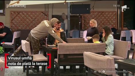Virusul a umflat nota de plată. Preţul unei mese în oraş a crescut cu câteva procente