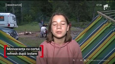 Minivacanța cu cortul, refresh după izolare