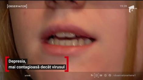 Depresia, mai contagioasă decât virusul