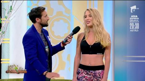 Dani Oțil, surprins de sexy-mămici! Trei dintre semifinaliste și-au demonstrat calitătile și abilitătile sportive. Vedeți cum s-au descurcat Cristina, Miruna și Isa! |Video