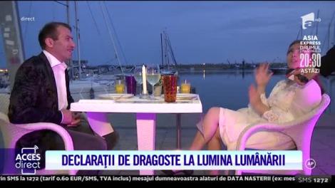 Vulpița și Viorel, cină romantică la malul mării! Ce delicatese exotice au avut în meniu soții Stegaru! | VIDEO
