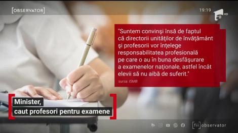 Examenele naționale, în pericol? Ministerul Educației, anunț special pentru profesori