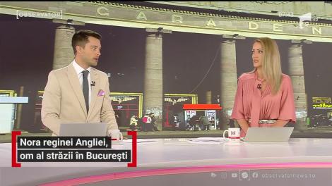 Nora reginei Marii Britanii, om al străzii în București