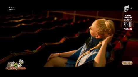 Andreea Ignat cântă melodia Pe tocuri franțuzești, la Neatza cu Răzvan și Dani