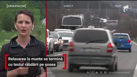 Relaxarea la munte se termină cu testul răbdării pe șosea