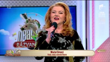 Maria Cârneci cântă melodia Viață, viață, mândră floare, la Neatza cu Răzvan și Dani