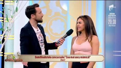 "Cea mai sexy mămică", semifinalistele de azi Andreea, Zina și Adina! Proba sportivă pentru cele trei sexy-mămici! |Video