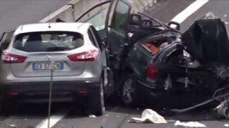 Durere fără margini! Românul care și-a pierdut doi copii și părinții în accidentul din Italia n-a putut scoate un cuvânt în fața magistraților