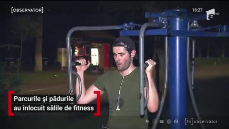 Parcurile și pădurile au înlocuit sălile de fitness