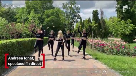 Andreea Ignat a lansat single-ul „Pe tocuri franțuzești”. Coregrafia piesei, un adevărat spectacol în aer liber