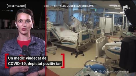 Un medic din Suceava, vindecat de coronavirus, depistat pozitiv