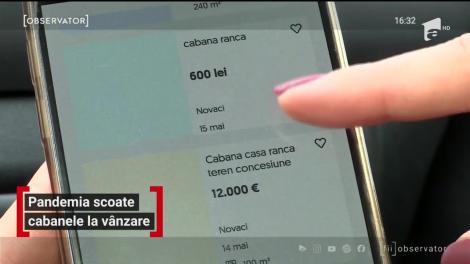 Pandemia scoate cabanele la vânzare