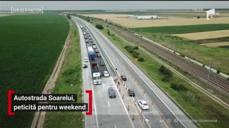 Autostrada Soarelui doboară record după record. După haosul din minivacanţa de Rusalii, reprezentanţii CNAIR au decis sistarea lucrărilor pe şoseaua de mare viteză