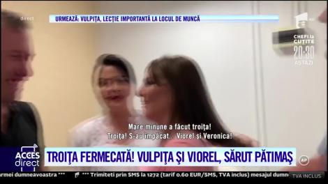 Vulpița și Viorel, imagini interzise minorilor! S-au sărutat și au uitat complet că sunt filmați! Ce a urmat